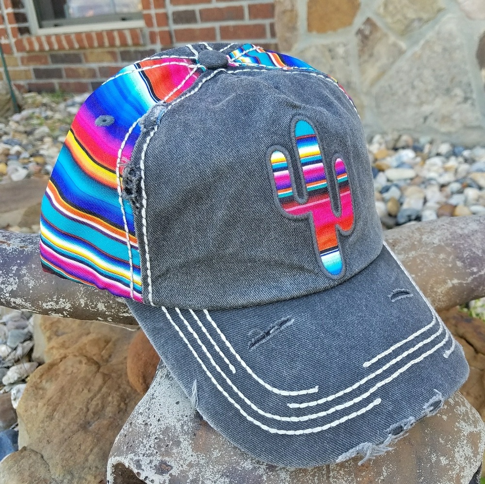 Cactus Serape Cap